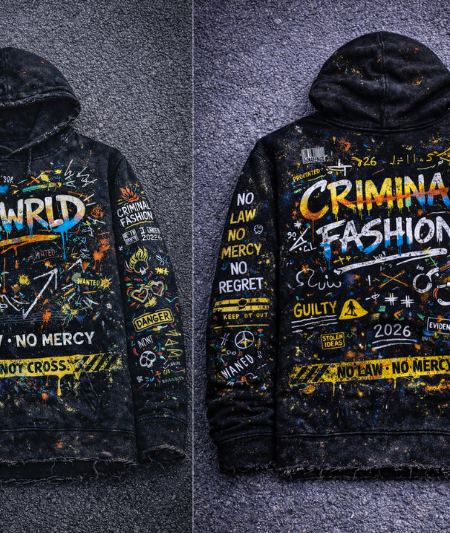 LUXWRLD Mock Up Graphic Hoodie
