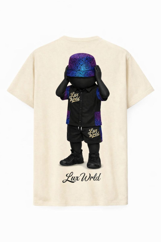 LUXWRLD Signature Graphic Tee